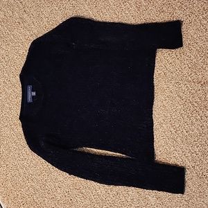 STORE CLOSING SALE Aeropostale womans size XS black soft knit sweater